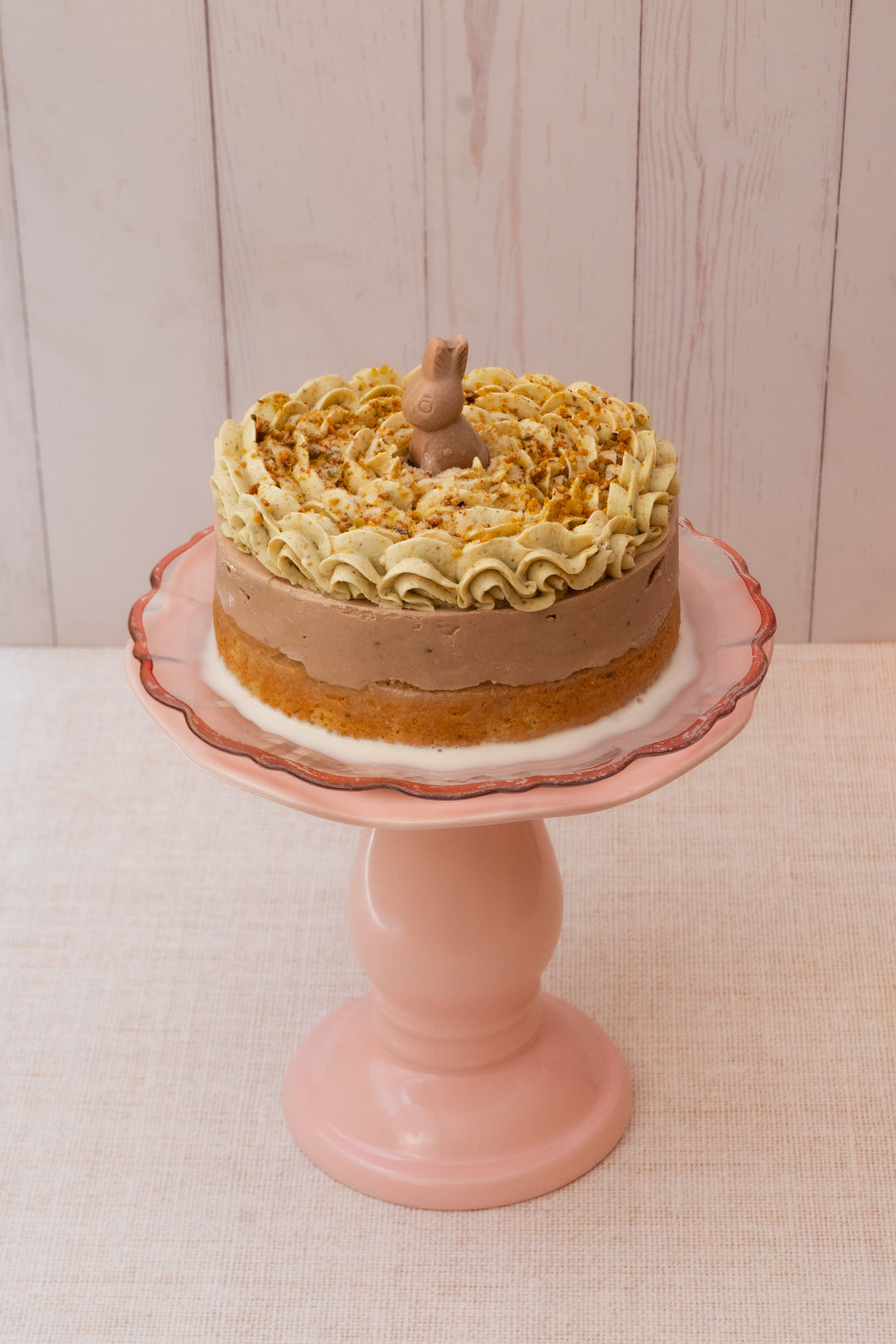 No Me Olvides pistache 15cm (5-10 porciones)